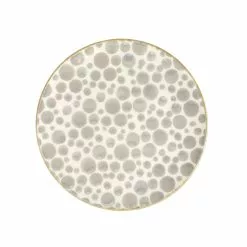 Viva By VIETRI Earth Bubble Dinner Plate