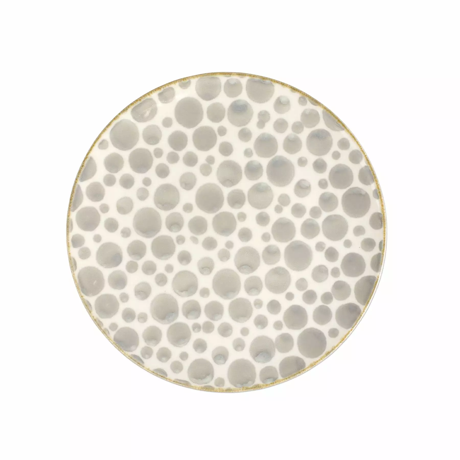 Viva By VIETRI Earth Bubble Dinner Plate