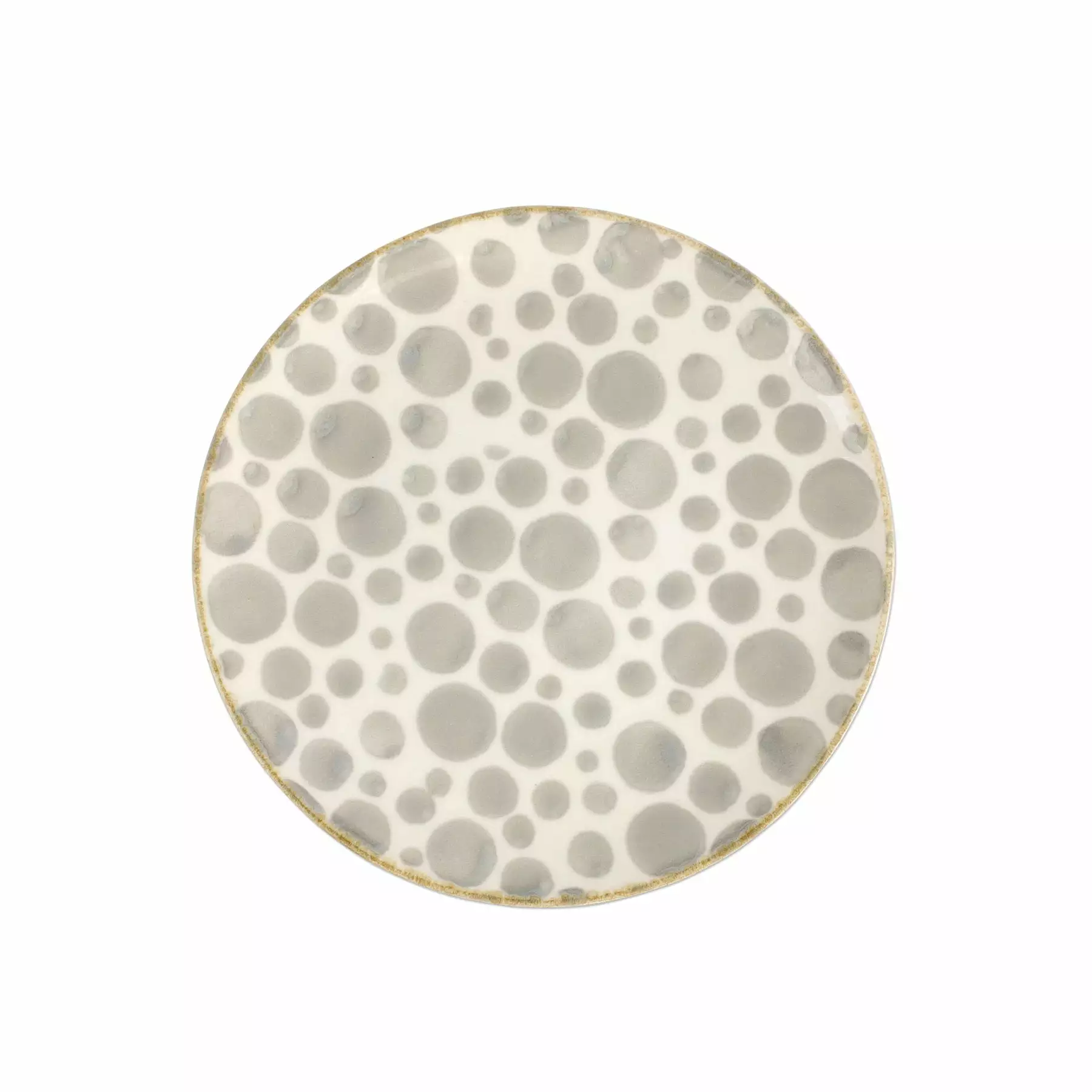 Viva By VIETRI Earth Bubble Salad Plate