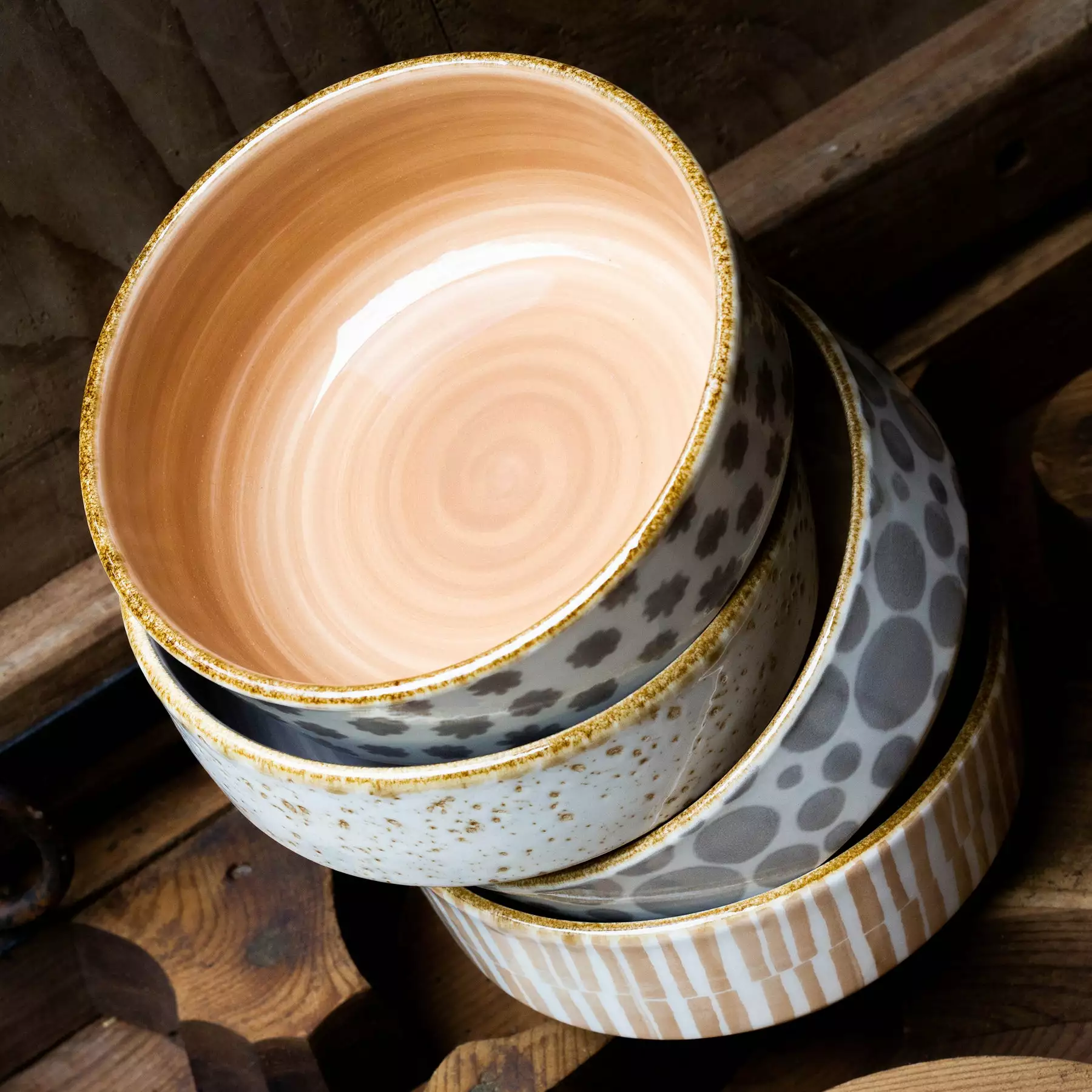 Viva By VIETRI Earth Assorted Small Bowls - Set Of 4 - Image 7