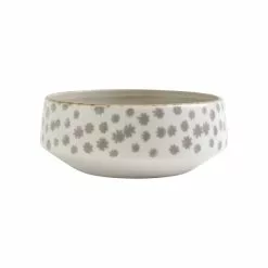 Viva By VIETRI Earth Flower Medium Shallow Bowl