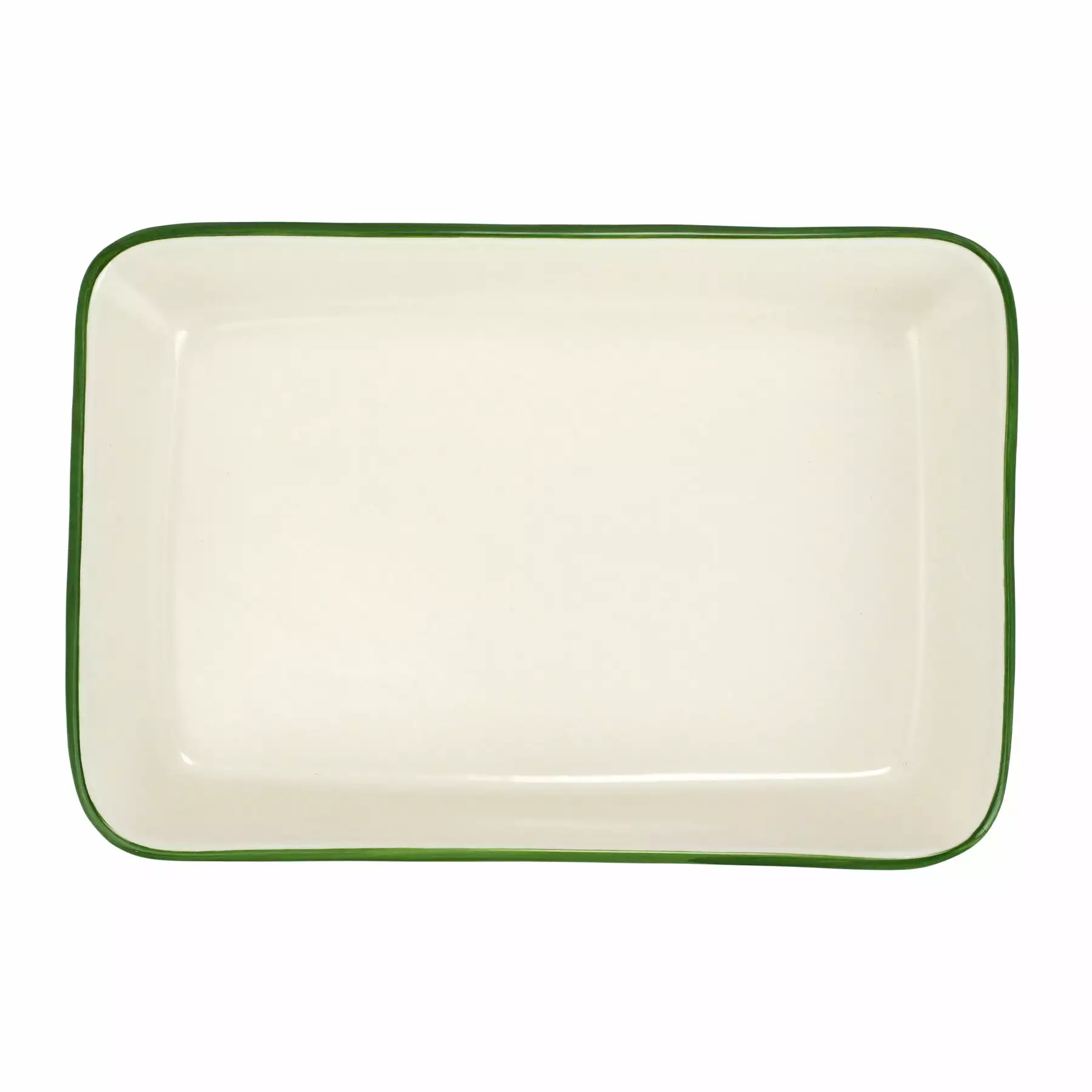 Viva By VIETRI Mistletoe Plaid Rectangular Baker - Image 2