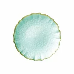 Viva By VIETRI Baroque Glass Salad Plate