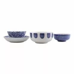 Viva By VIETRI Santorini 4-Piece Serving Bowls Set