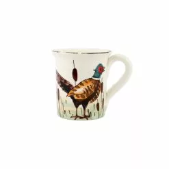 Vietri Wildlife Pheasant Mug
